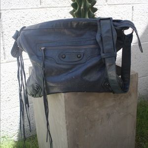 Balenciaga messenger bag in navy